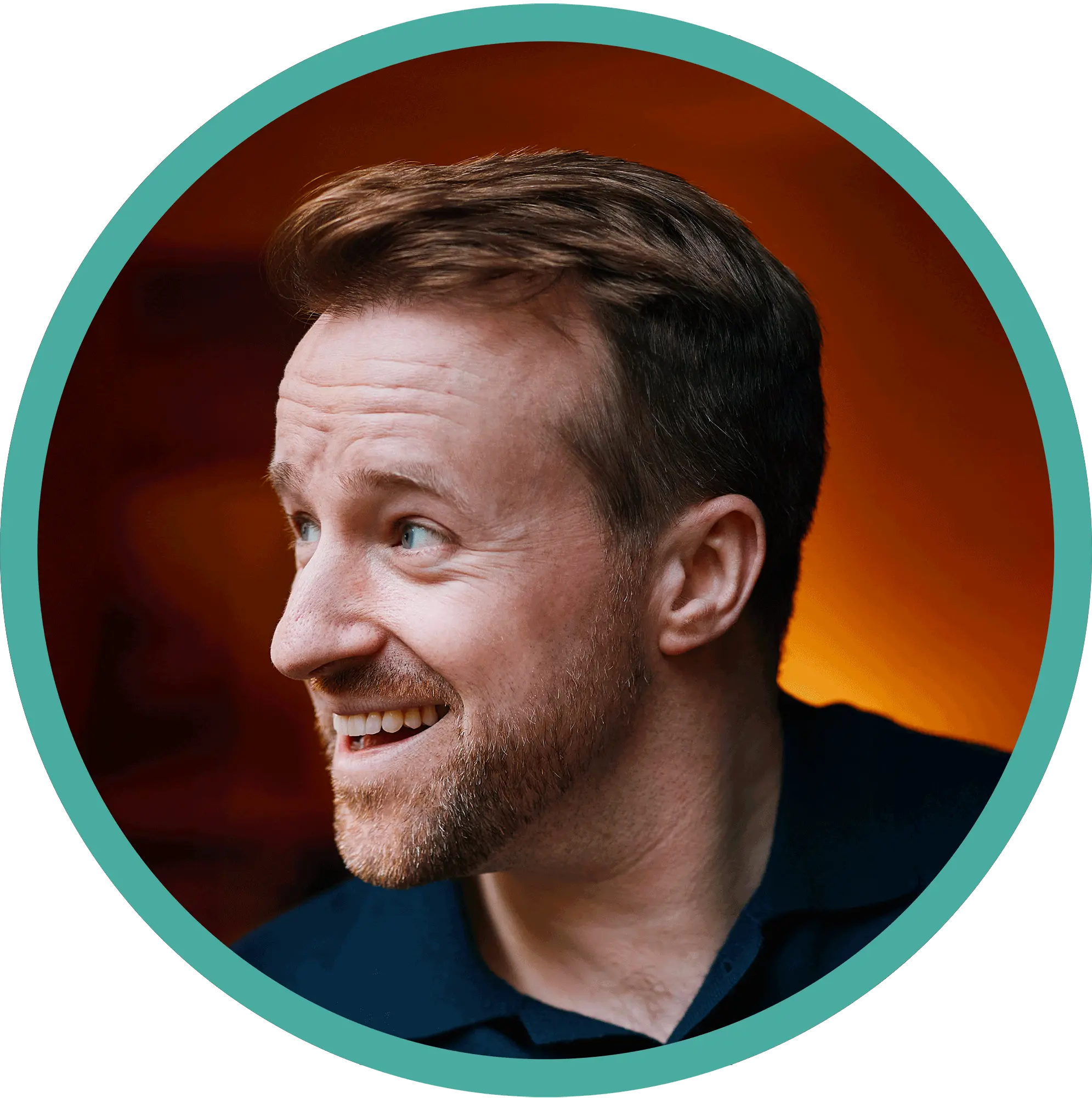 A profile picture of Enda Mac Nally, the award-winning freelance copywriter.